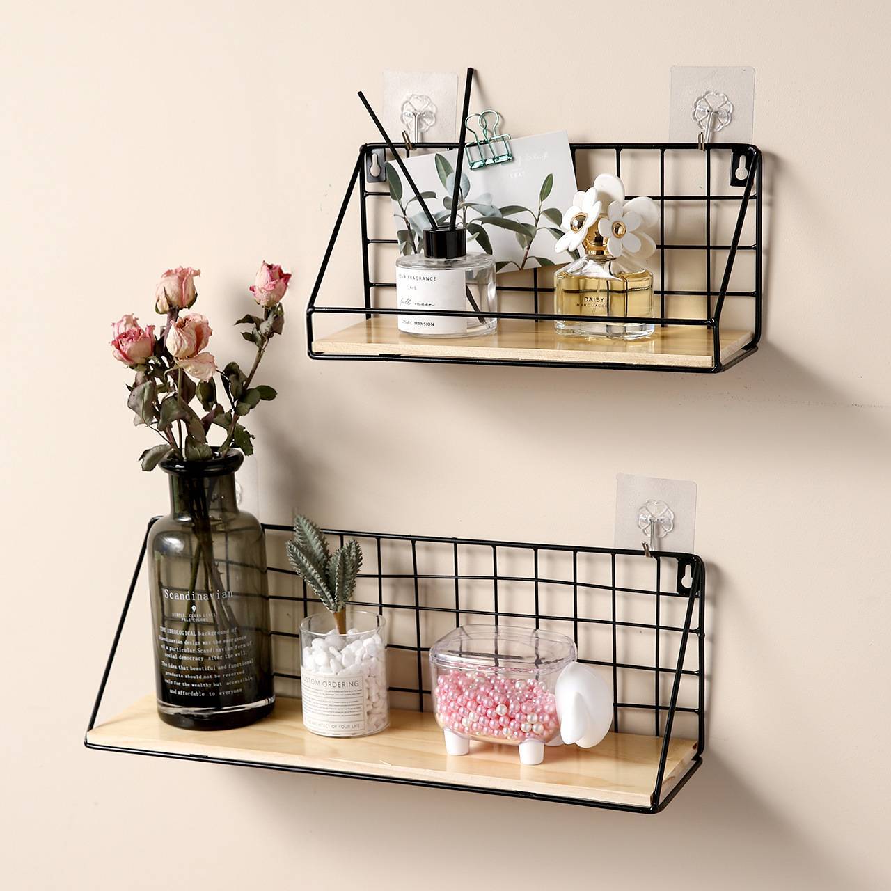 Transform Your Space with the Bedroom Furnishings Wall Decoration Racks