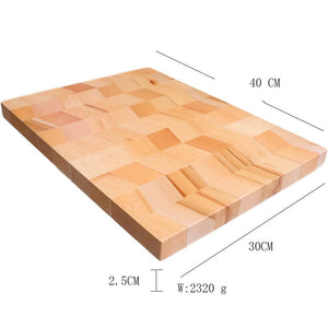 Discover the Beauty of Cooking with the Two Color Parquet Beech Wood Cutting Board