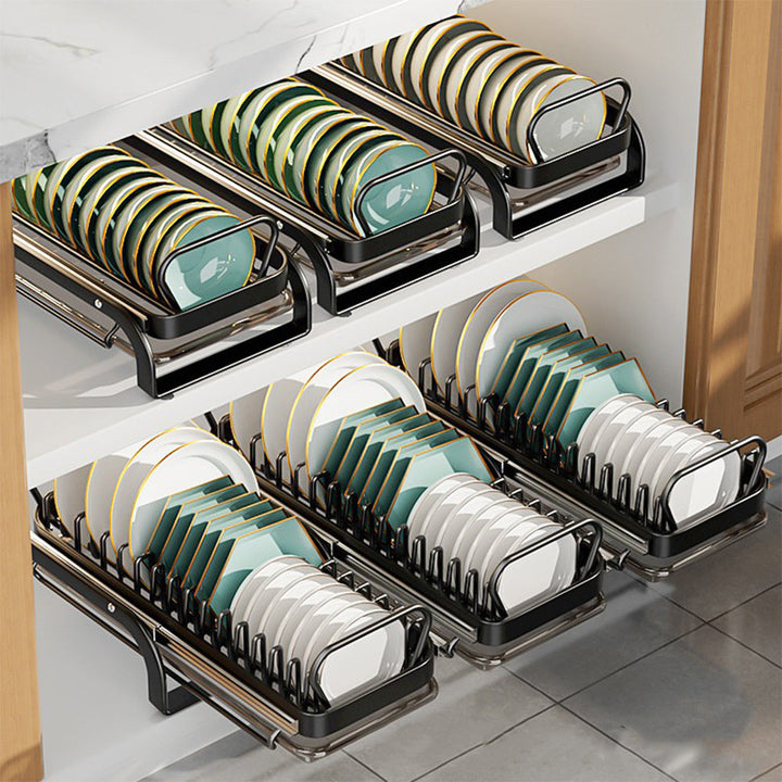 Transform Your Kitchen with the Kitchen Pull-Out Bowl And Dish Rack