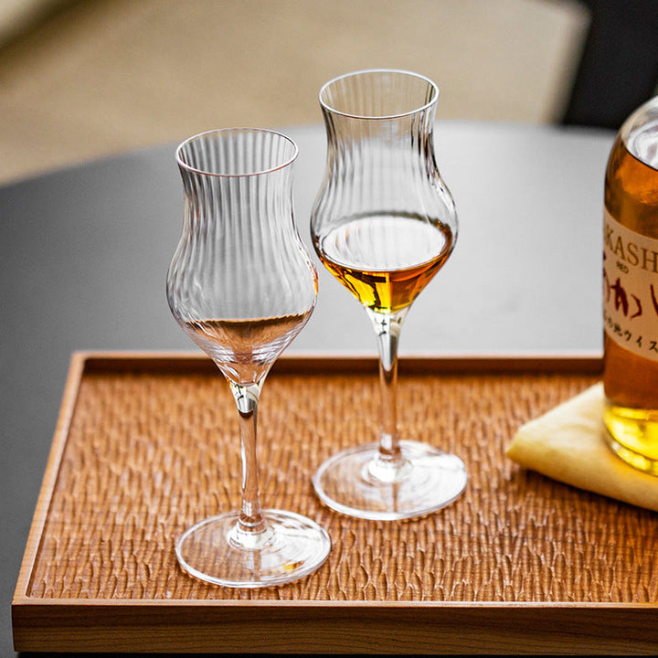 Elevate Your Wine Experience with Tulip Crystal Wine Glass