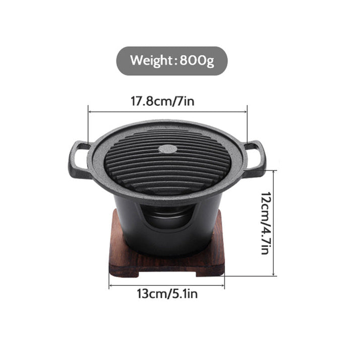 Elevate Your Cooking Experience with the Mini BBQ Grill Alcohol Stove