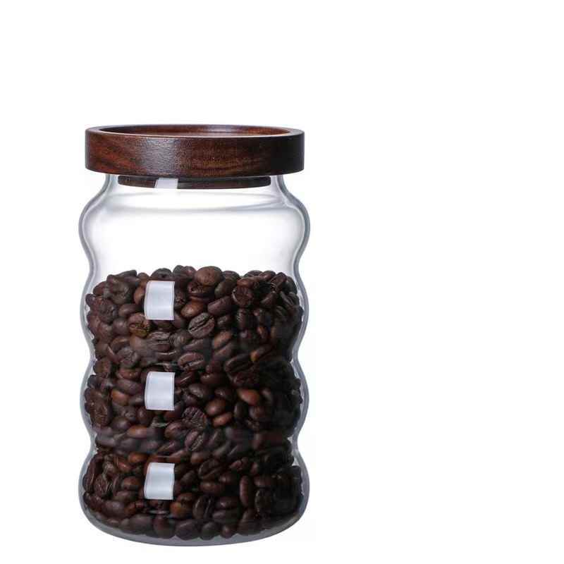 Discover the Perfect Storage Solution: Glass Candy Coffee Bean Storage Jar