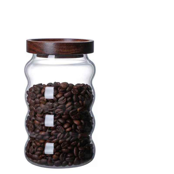 Discover the Perfect Storage Solution: Glass Candy Coffee Bean Storage Jar