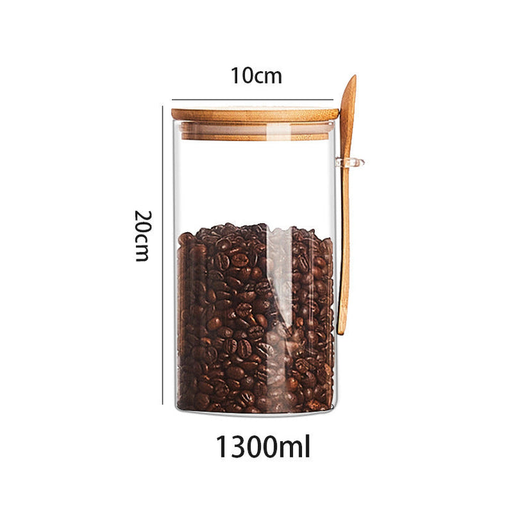 Transform Your Kitchen with the Wood Spoon Glass Storage Tank