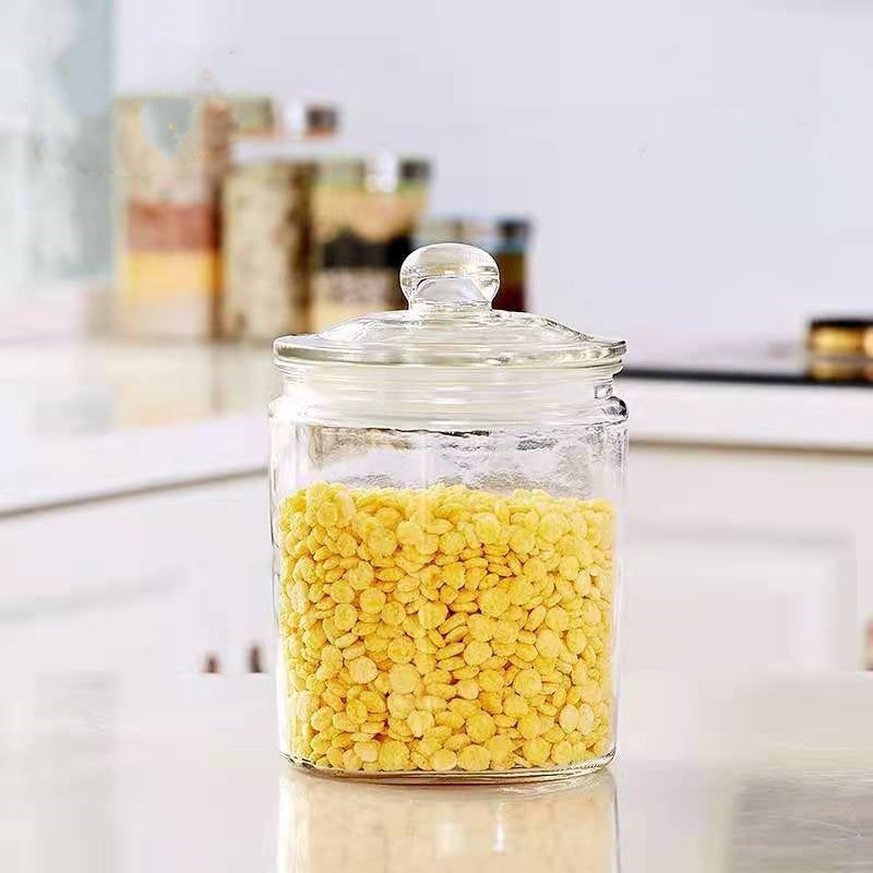 Thickened Glass Tea Jar Food Storage