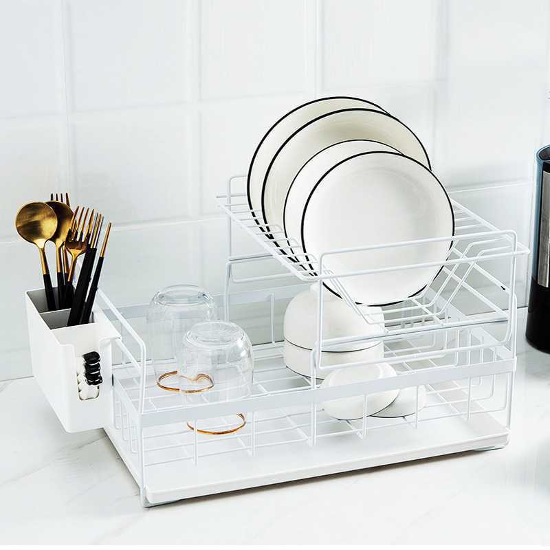 Metal Wire kitchen dish storage rack for kitchen