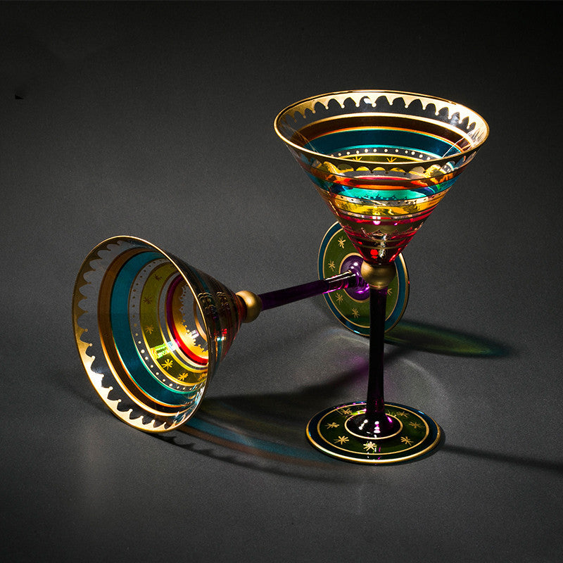 Red Wine Goblet Glass Set