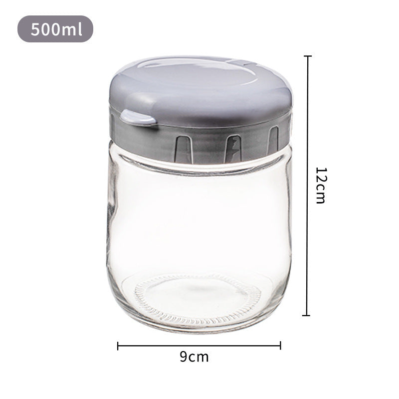 Kitchen Grains Storage Glass Jar