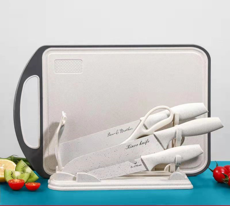Kitchen Knife And Cutting Board