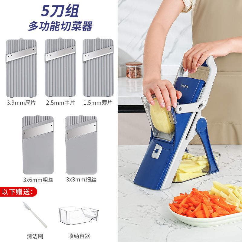 Kitchen Multi-function Vegetable Chopper Purple